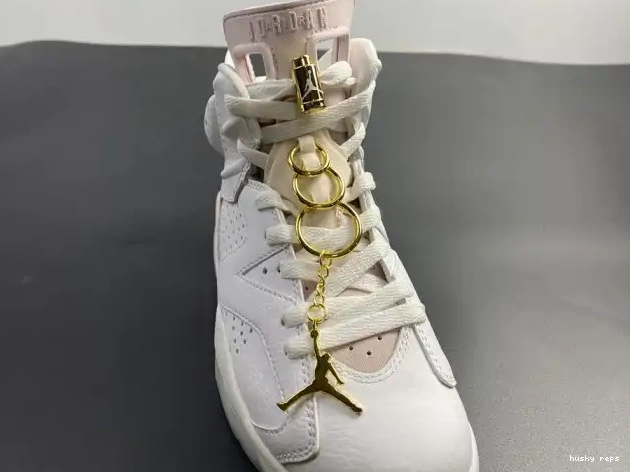 Rep Husky Jordan (W) Retro DH9696-100 Gold Air Hoops 6 0501